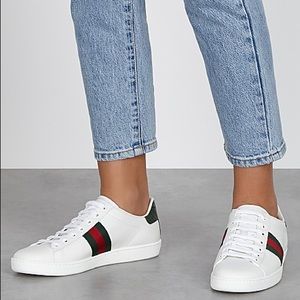 Gucci Ace Leather Sneaker